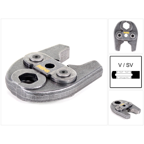 REMS Pressbacke Presszange Mini V22 ( 578334 ) für Mini-Press-Beschreibung lesen