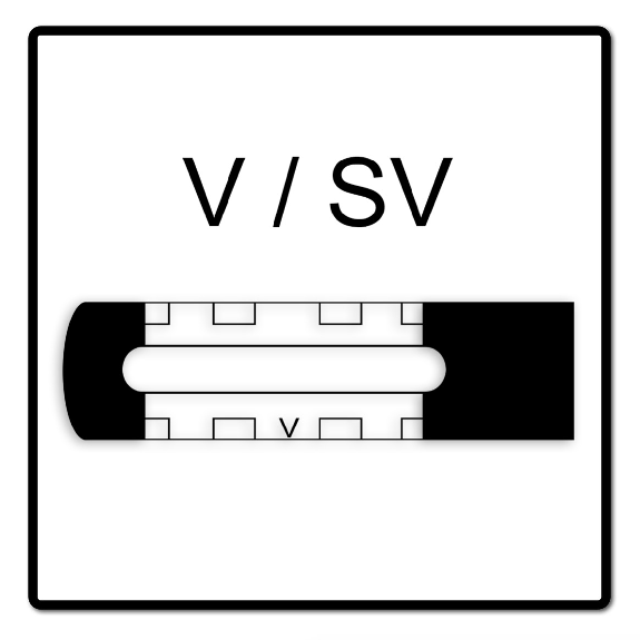Pressbacke / Presszange - V - Profil, Größe V 22-Beschreibung lesen