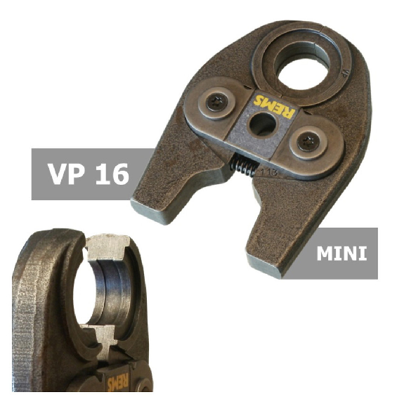 MINI Presszange / Pressbacke - VP - Profil, Größe VP 32-Beschreibung lesen