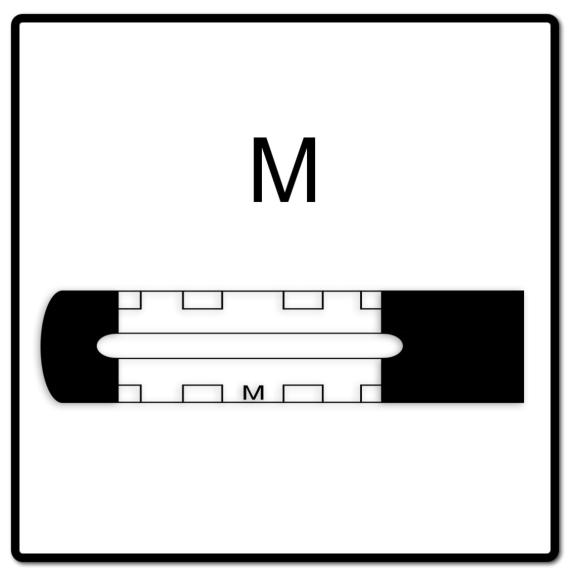 MINI Presszange / Pressbacke - M - Profil, Größe M 28-Beschreibung lesen