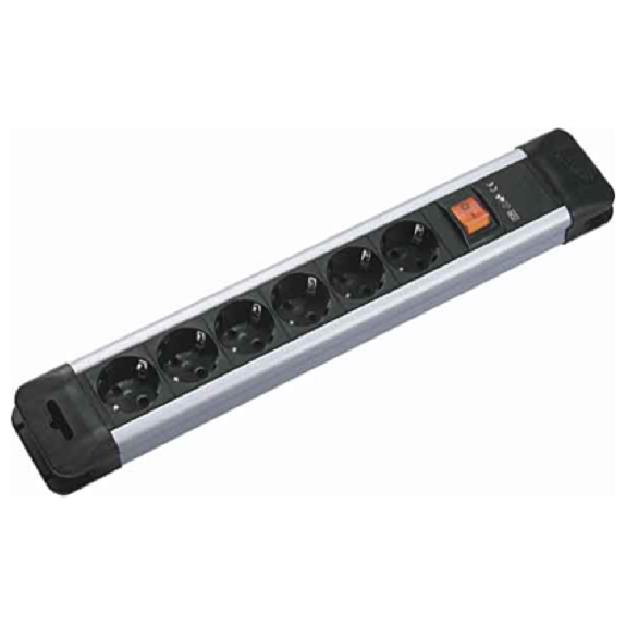 Steckdosenleiste CONNECTUS, 9-fach, Zuleitung 2,0 m Steckdosenleiste CONNECTUS, 9-fach, Zuleitung 2,0 m-Beschreibung lesen