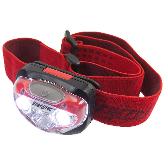 LED-Stirnlampe Vision HD Headlight, rot-Beschreibung lesen