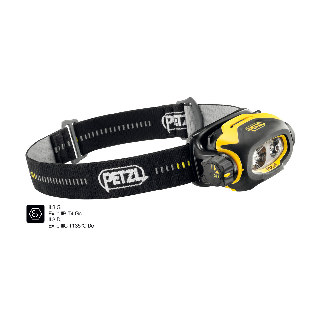 Stirnlampe PIXA 3R, ATEX, schwarz/gelb-Beschreibung lesen