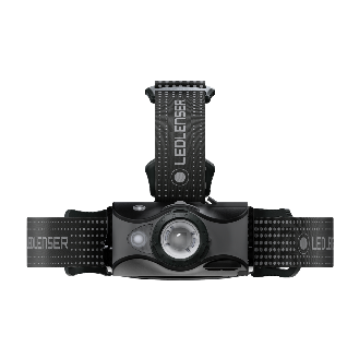 LED-Stirnlampe MH7, schwarz/grau-Beschreibung lesen