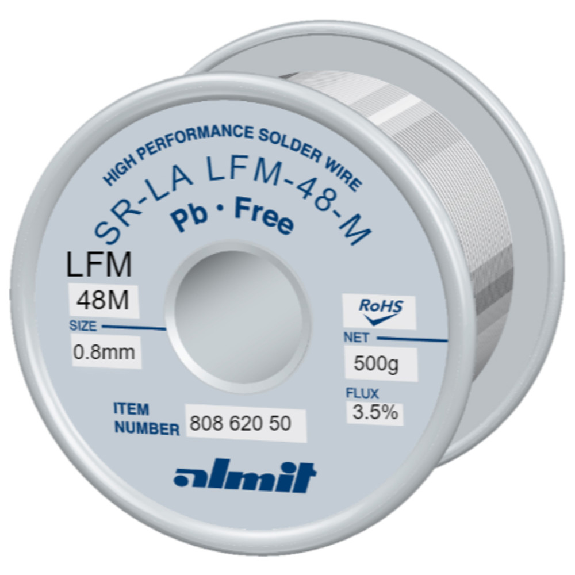 Lötdraht, SR-LA SUPER LFM-48-M, 1,0 mm, 250 g-Beschreibung lesen