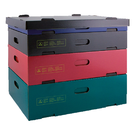 Customer-Store-Container, ESD, 551 x 362 x 220 mm-Beschreibung lesen