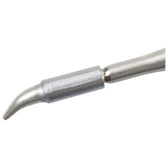 Entlötspitze Serie C120 Chip-Komponenten, C120012/Ø 0,7 mm, gebogen-Beschreibung lesen