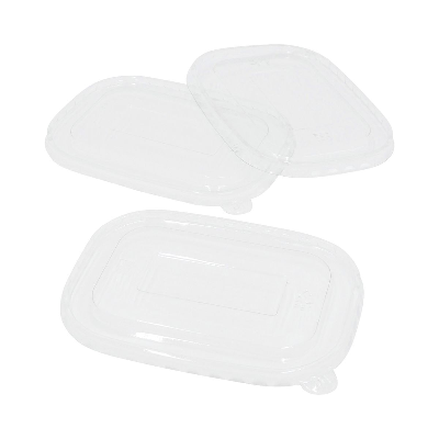 Couvercles PET pour barquettes bambou