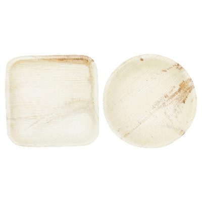 Assiettes palmier