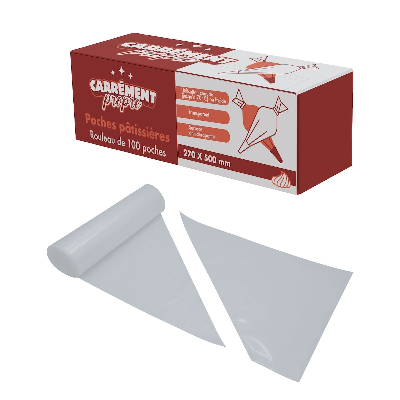 Poches pâtissières Carrément propre® en rouleau